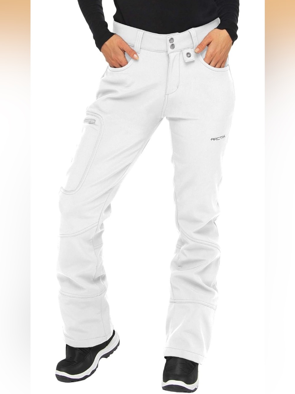 Arctix Women's Sarah Fleece-Lined Softshell Pants L/31 inseam. 535/c-1:v